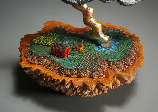 Esculturas impressionantes de Bead Leslie B. Grigsby