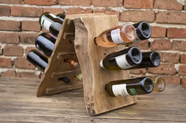 Rack portatile comodo e funzionale per vino con le tue mani