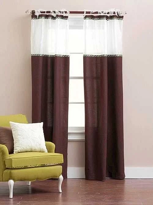 How to lengthen the curtains: 9 ideas