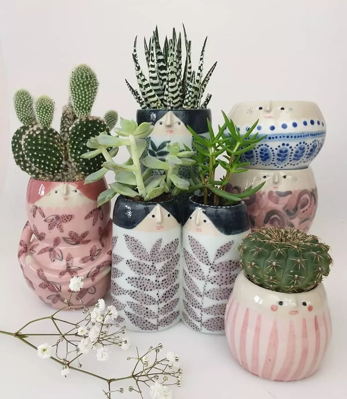 Ceramics with character: needlework instagram week