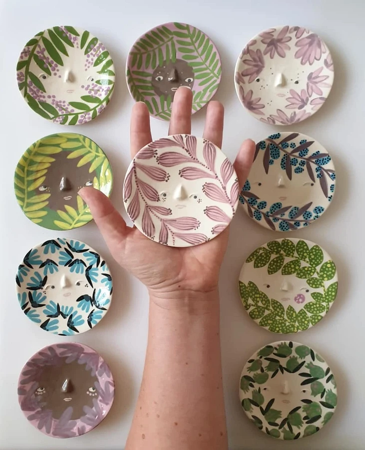Keramikk med karakter: Needlework Instagram Week