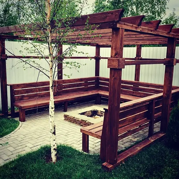 Garden Gazebo Դա արեք ինքներդ