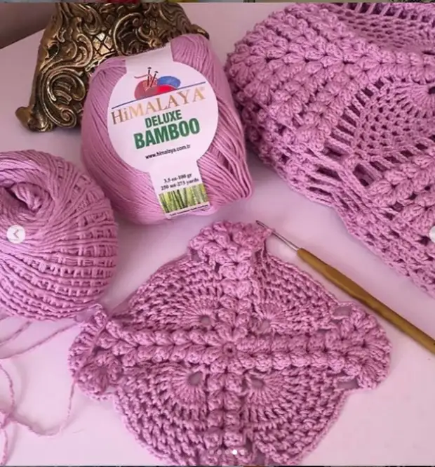 Qab crochet qauv