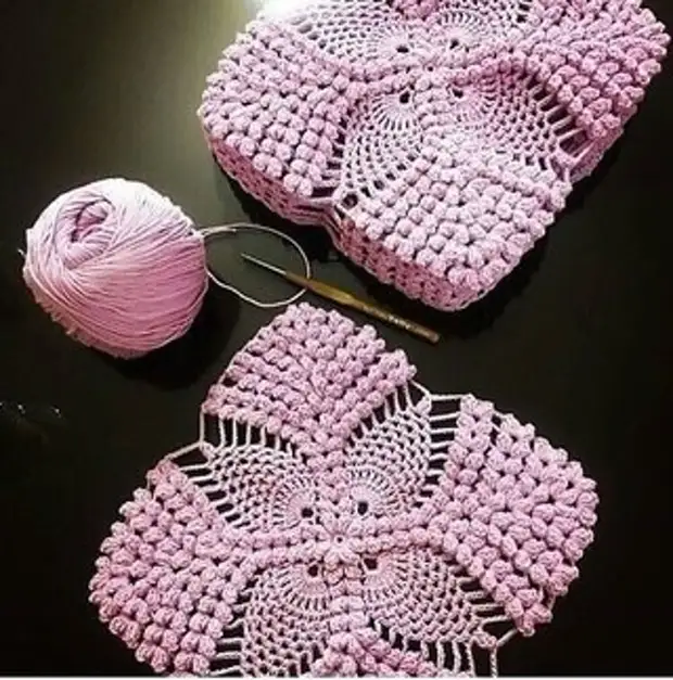 সুস্বাদু crochet প্যাটার্ন