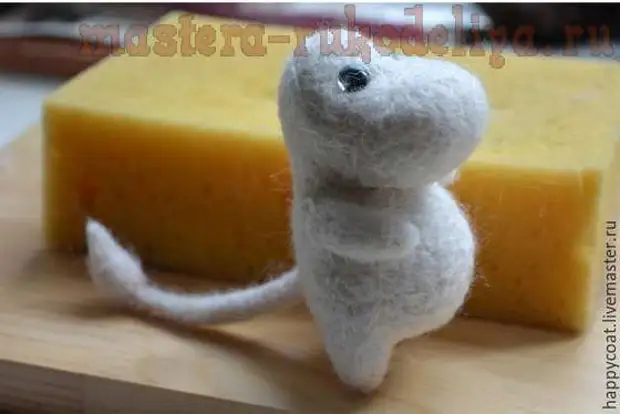 Master Class en Felting Seco: Lindo Mumi-Troll