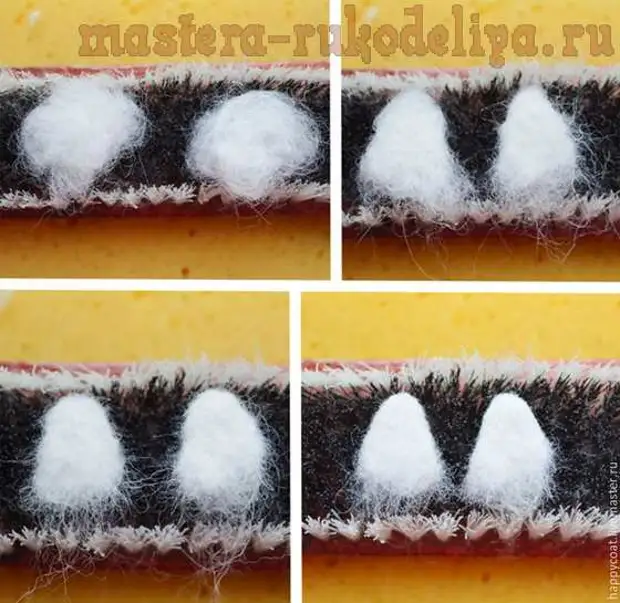 Master Class on Dry Felting. Cute Mumi-Troll