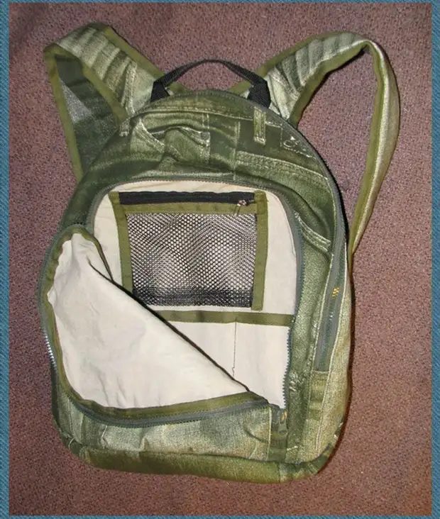 Déan backpack cruthaitheach le do lámha féin