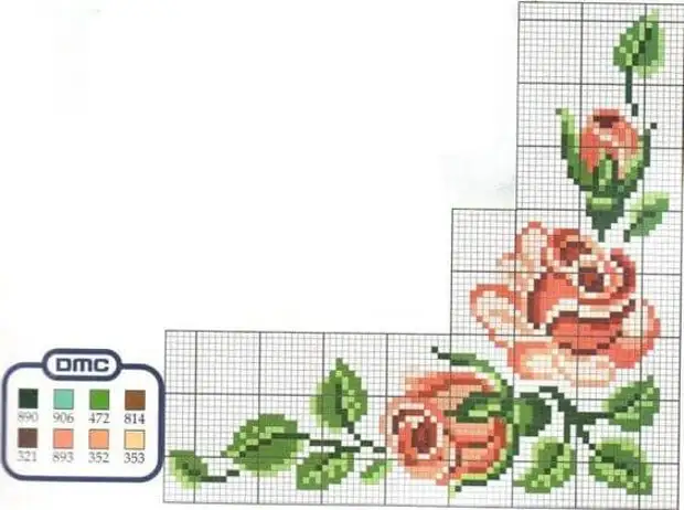 Cross Tablecloth Embroidery Schemes