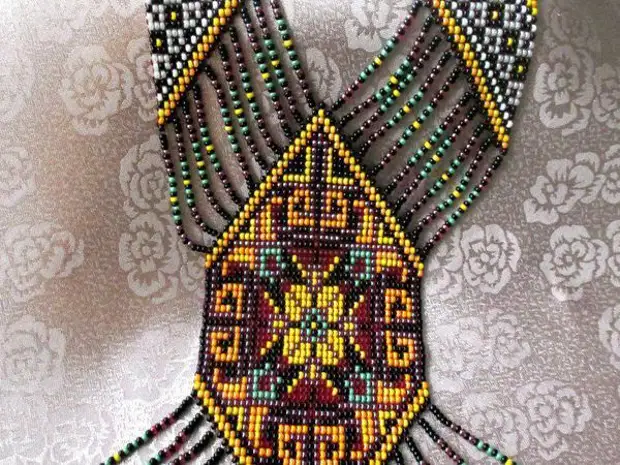 Beadwork: Krei Koloran Gerdan