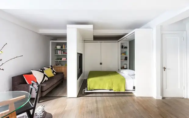 Tsznformer Apartamento en Nova York: 5 habitacións para 36 m² Diseño, interior, apartamento, reparación