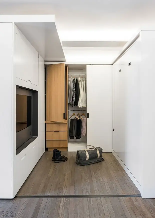 Tsznformer Apartment in New York: 5 Zimmer für 36 m² M. Design, Interieur, Wohnung, Reparatur