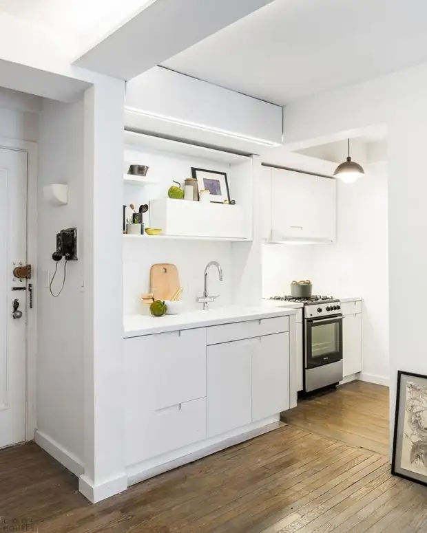 Tsznformer Apartment in New York: 5 Zimmer für 36 m² M. Design, Interieur, Wohnung, Reparatur