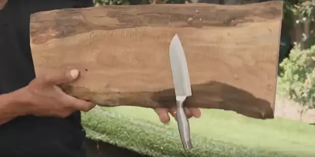 Tenedor de cuchillo magnético con sus propias manos.