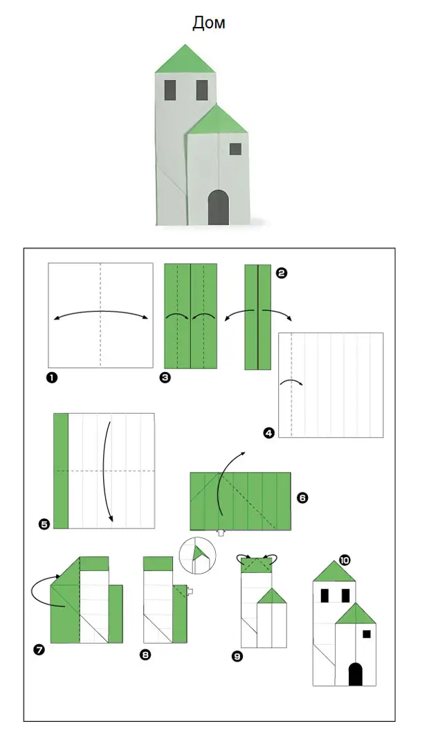 Ny teti-drindrin'ny origami tsotra ho anao sy ny zanakao (20 sary)