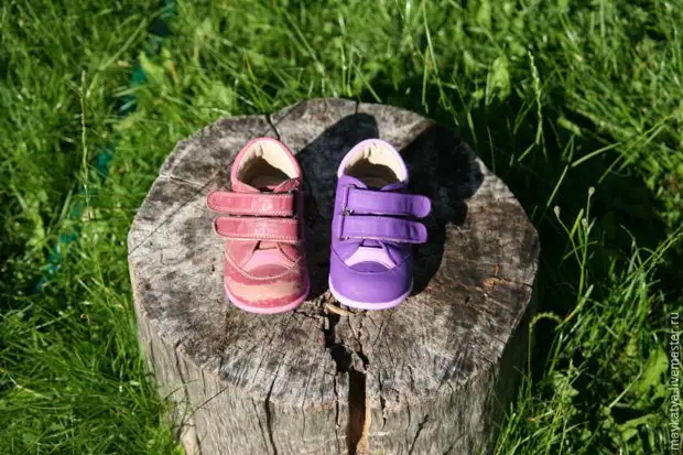 Kinderachtige schoenen.