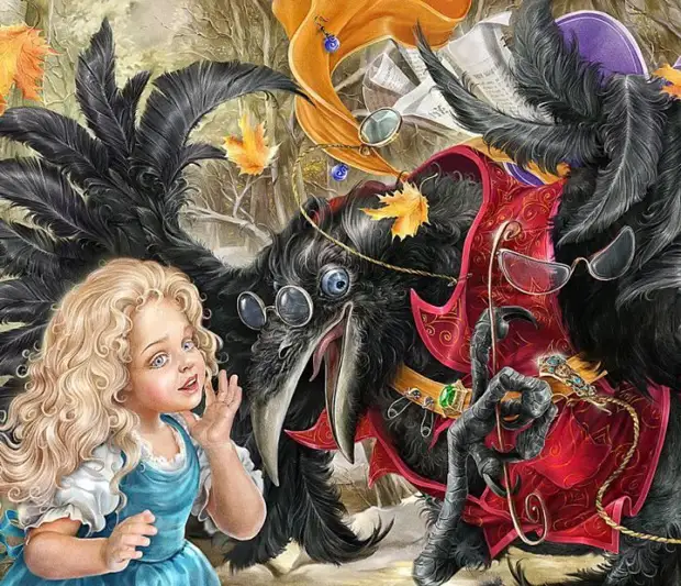 Magic ilustrācijas Inna Kuzubova