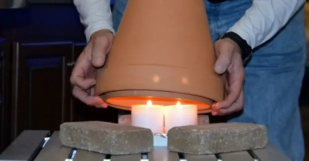 Weather in the house: how to make a budget heater, which will fill the apartment with warm 14454_1