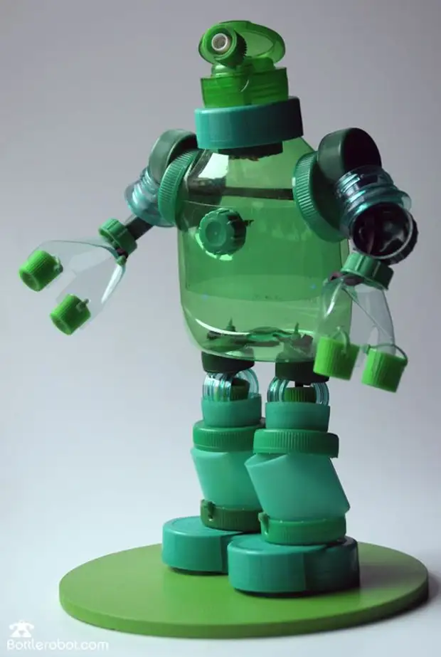 Plastflasker roboter