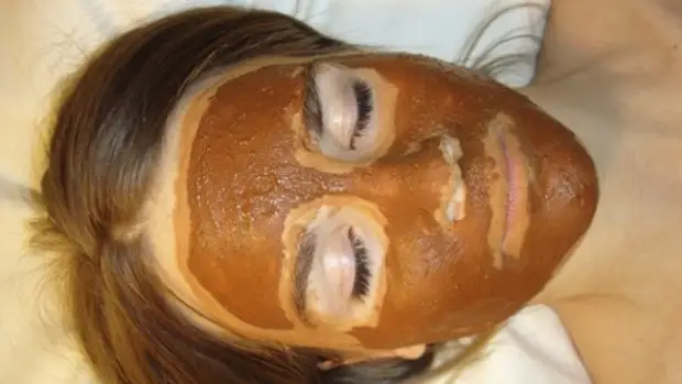 Foto de máscara facial.