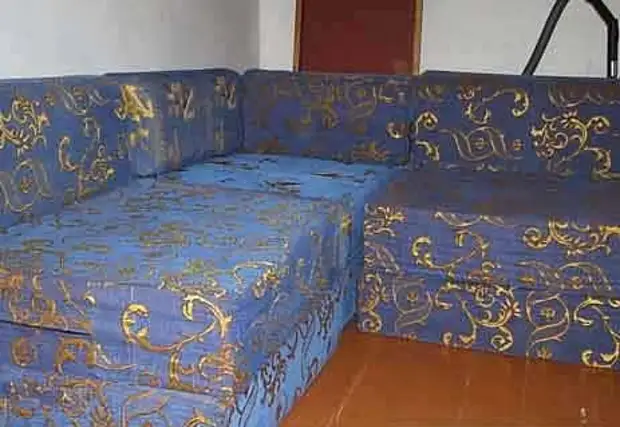 Paano gumawa ng isang frameless sofa.