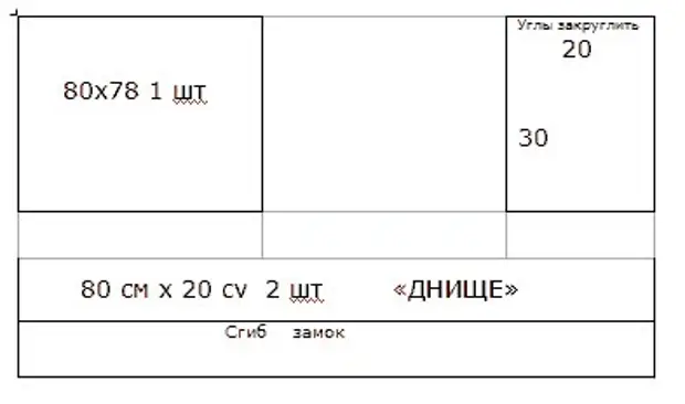 Shema četrti podrobnosti.