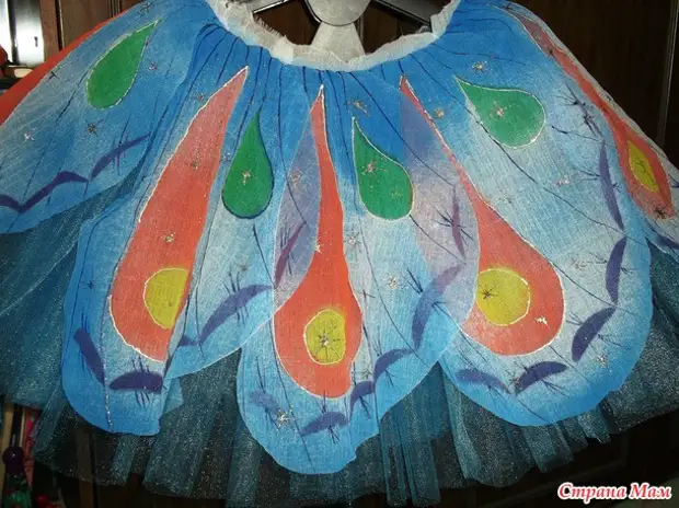 Traje de carnaval: vestido de hadas de mariposa