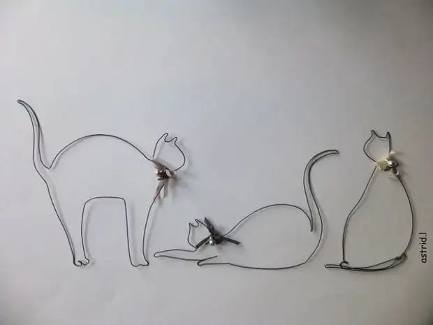 Wire paintings