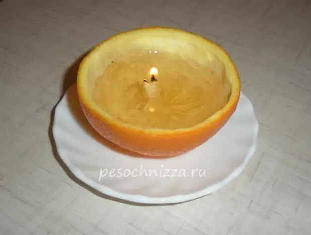 Vela de laranja