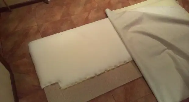 Making bed
