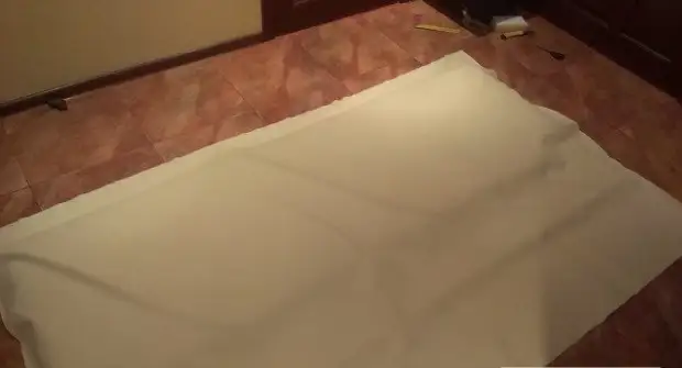 Making bed