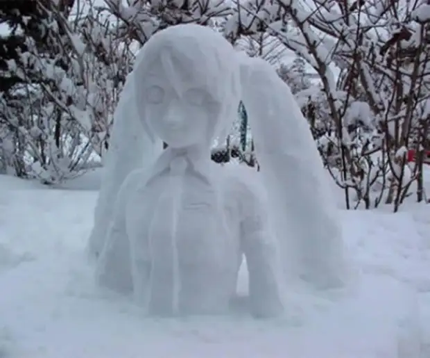 Las imágenes a petición le pidieron a su esposo que hiciera un muñeco de nieve para niños ...