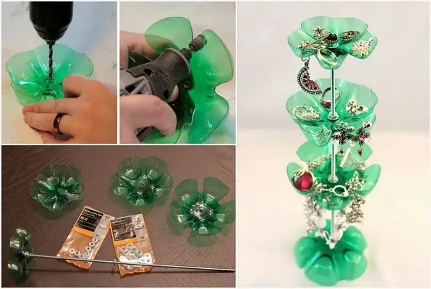 Mapanlikha ideya ng pangalawang paggamit ng mga plastic na lalagyan