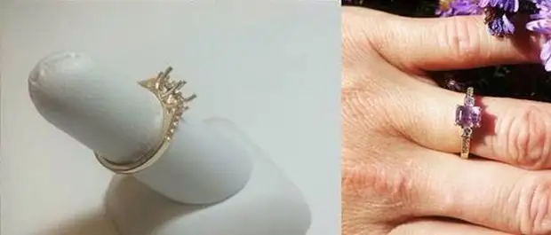 Cincin buatan sendiri untuk gadis favorit