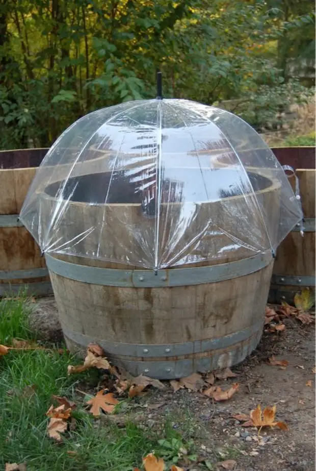 Greenhouses da za a iya yi tare da nasu hannayensu daga kayan araha.