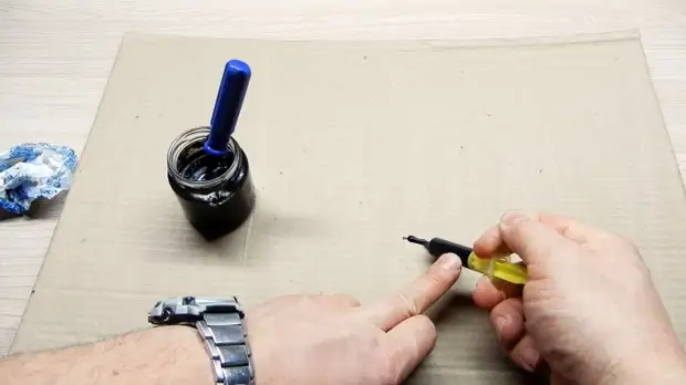 How to make glue - liquid plastic