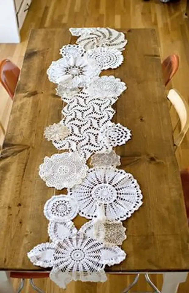 doilies.