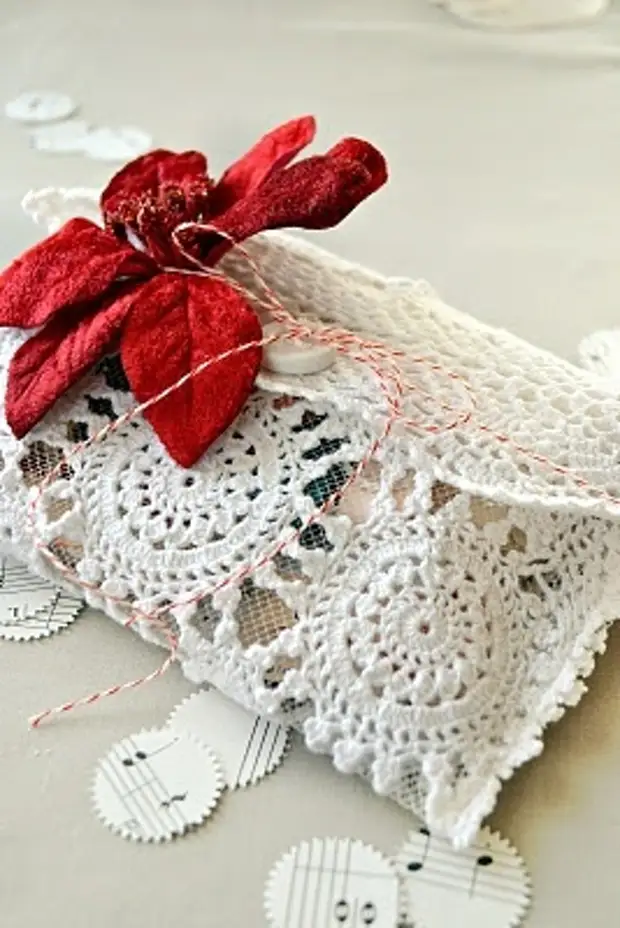 Doily ծրար, շատ մանր եւ հեշտ