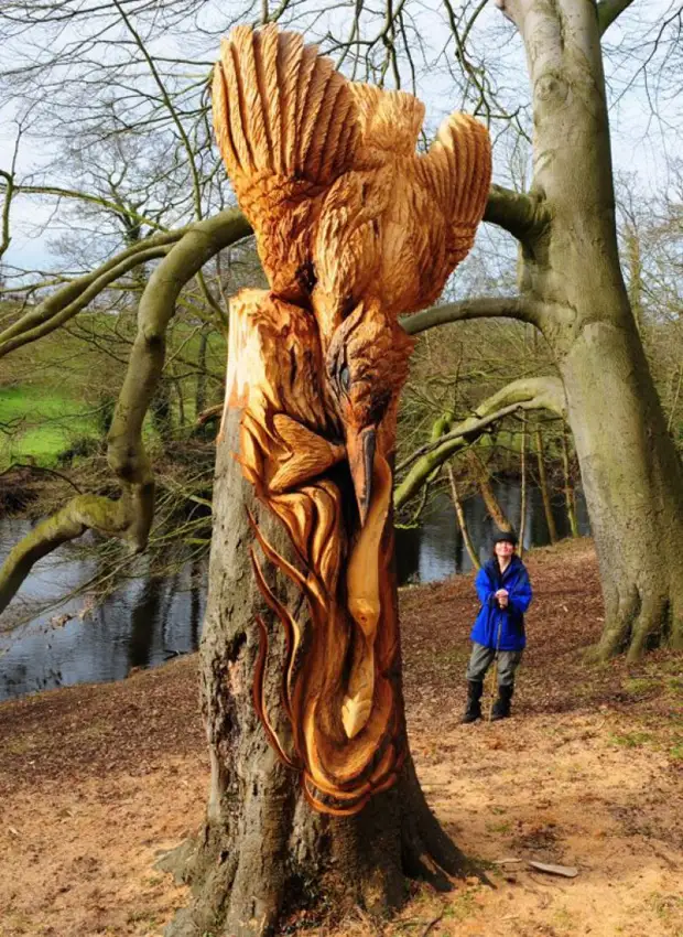 20 sculptures d'arbres - Magie incroyable!