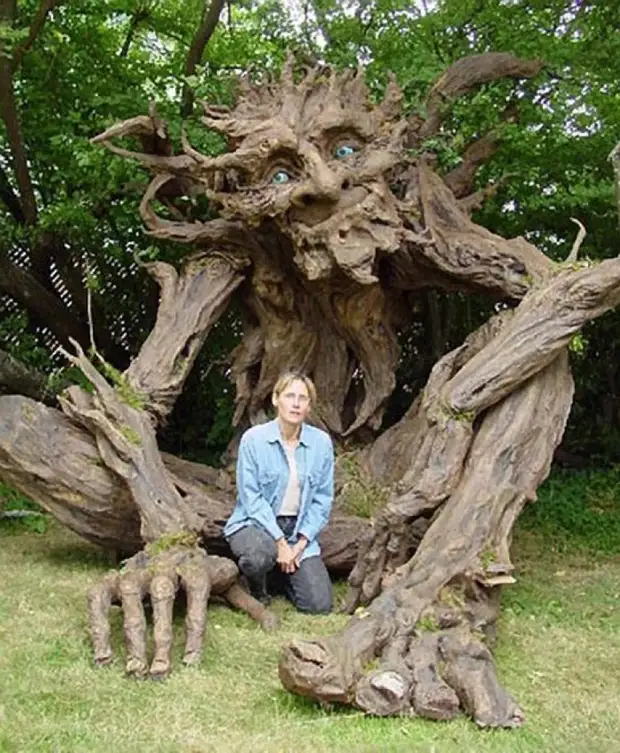 20 sculptures d'arbres - Magie incroyable!