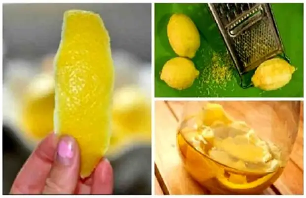 7 applicazioni di crosta di limone che non ti indovina!