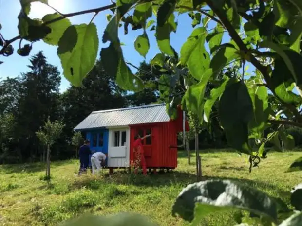 Recolla-me: o custo da casa é de só $ 1200, que pode ser construído en 3 horas (foto)