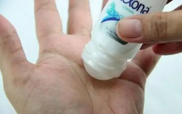 Icke-standardmetoder för att tillämpa deodorant