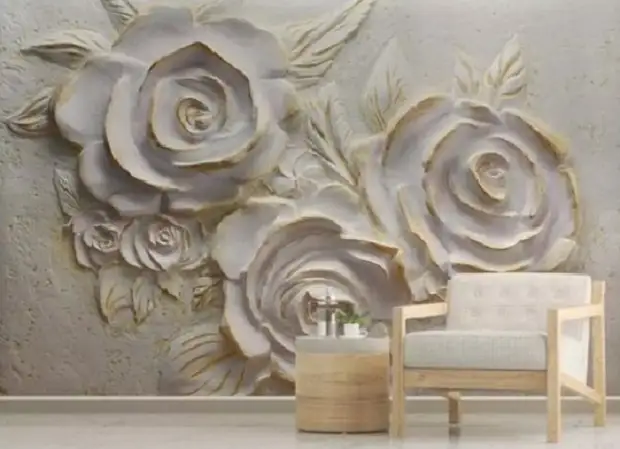 Idéias de decoração com modelagem de gesso em relevo nas paredes que ajudarão a decorar a casa