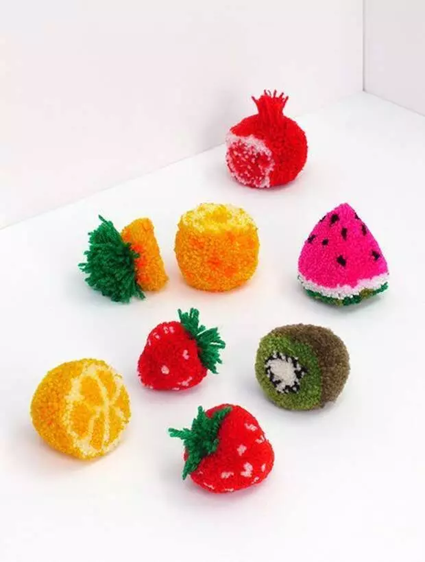 Fruit Pompons - Master Class