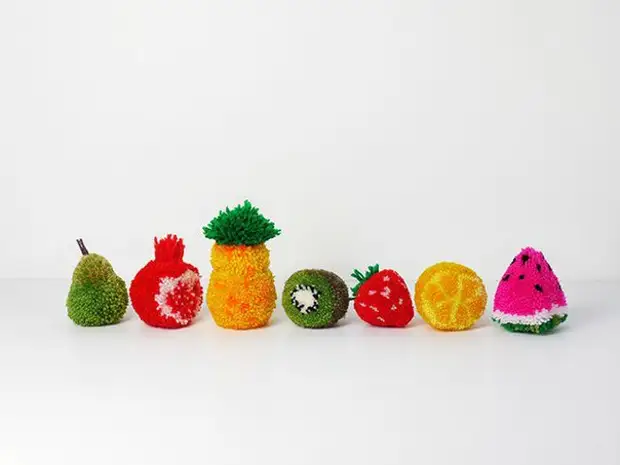 Fruit Pompons - Master Class