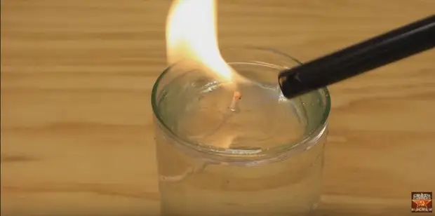 Comment faire une bougie transparente de ... eau