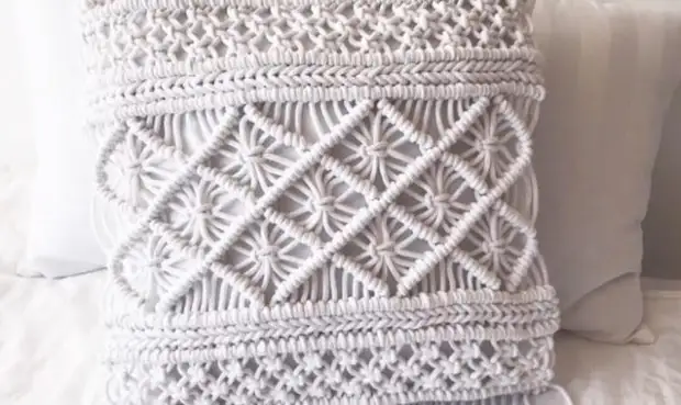 Pillow MacRame interior: classe magistral de vídeo