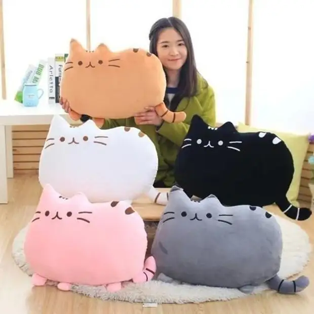 Pretty Cat Pillows.