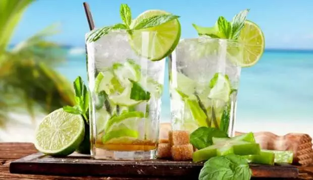 Recipe Cooking Cocktail "Mojito"