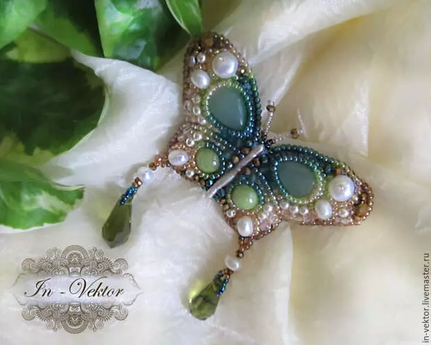 Crear una suave broche mariposa